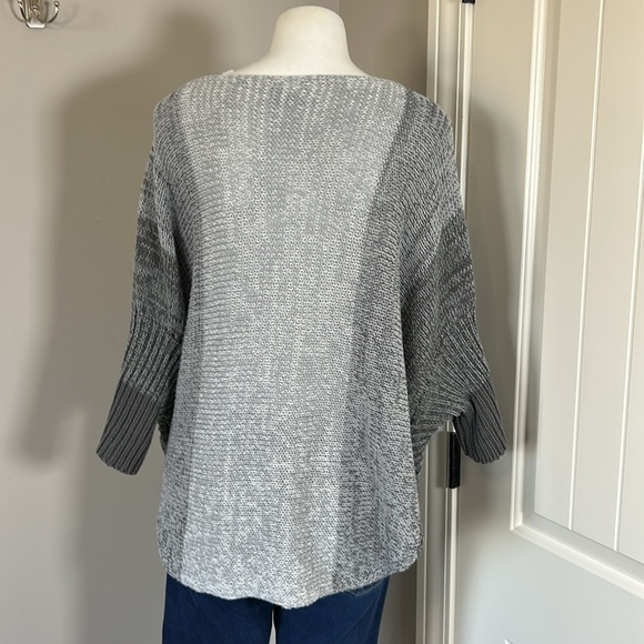 Wooden Ships Paola Buendia Chunky Rusna Knit Ombre Sweater Gray Sz S/M - Picture 6 of 11